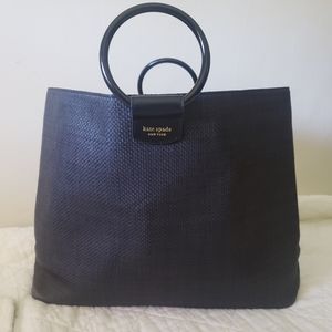 Kate Spade Tote Purse Beach Bag Circle Handle NEW without tag